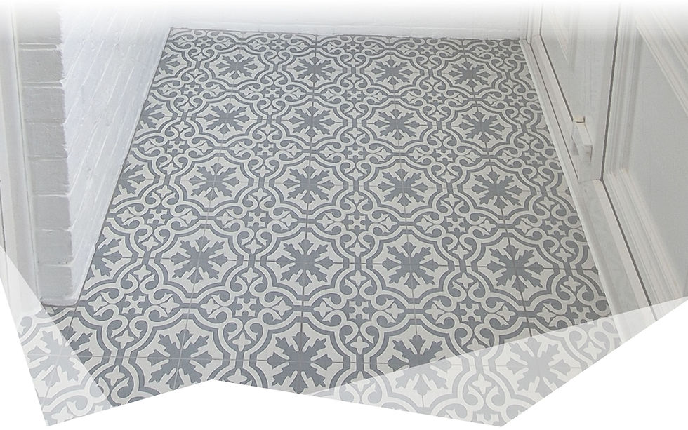 Modern tiled bathroom and kitchen splashback installation in Portsmouth by Prowess Developments