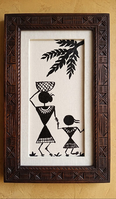 Warli Mother and Child