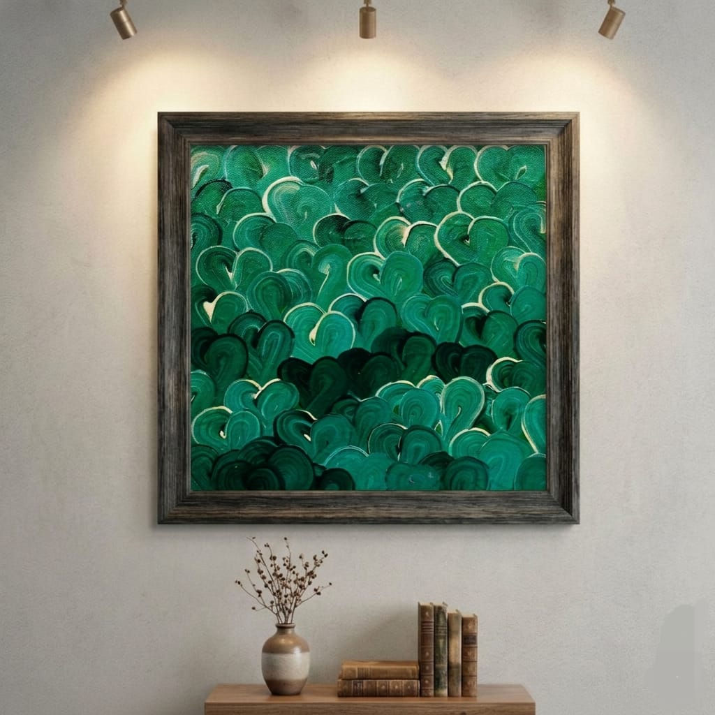 Emerald Swirls