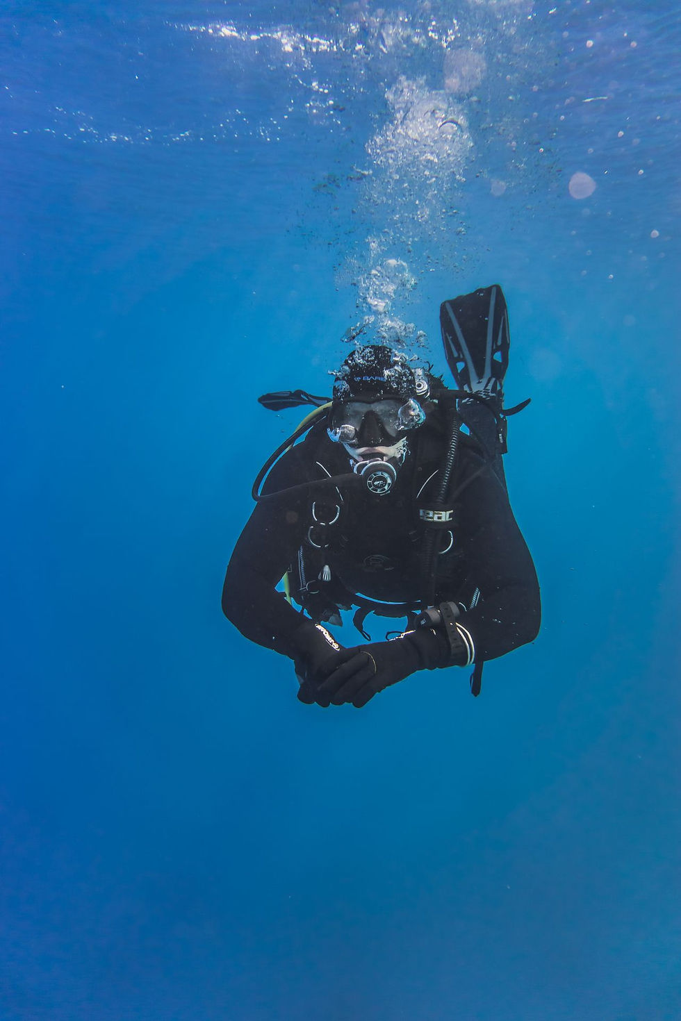 Diving during scuba lessons pittsburgh.