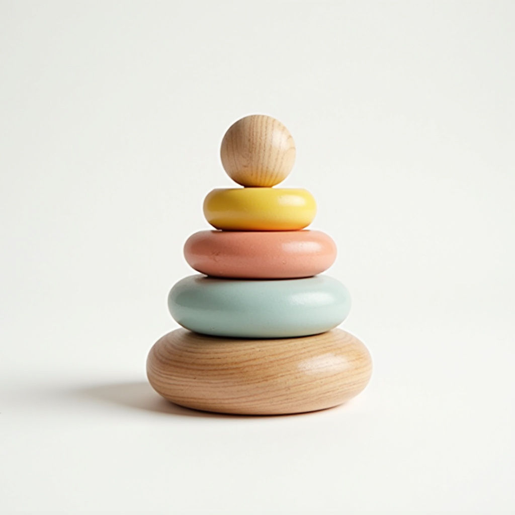 Wooden Stacking Rings