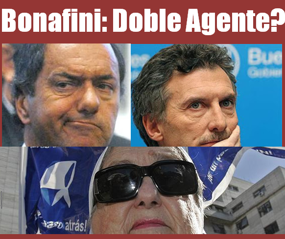 Bonafini, doble agente