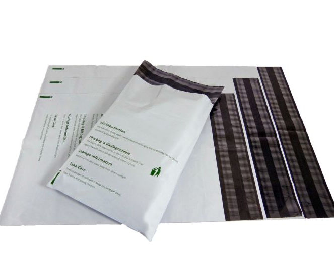 Biodegradable mailing bag range