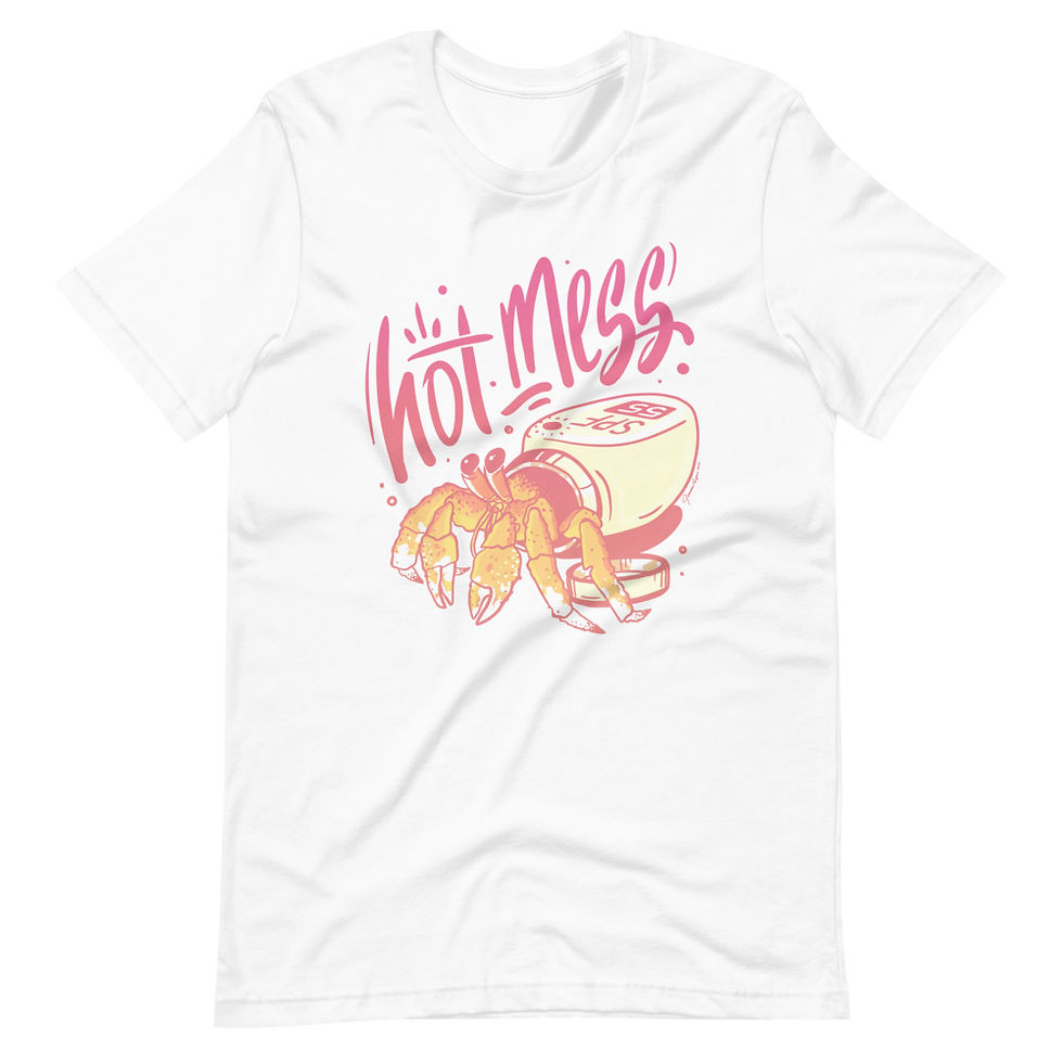 Thumbnail: 'Hot Mess' - Unisex T-Shirt