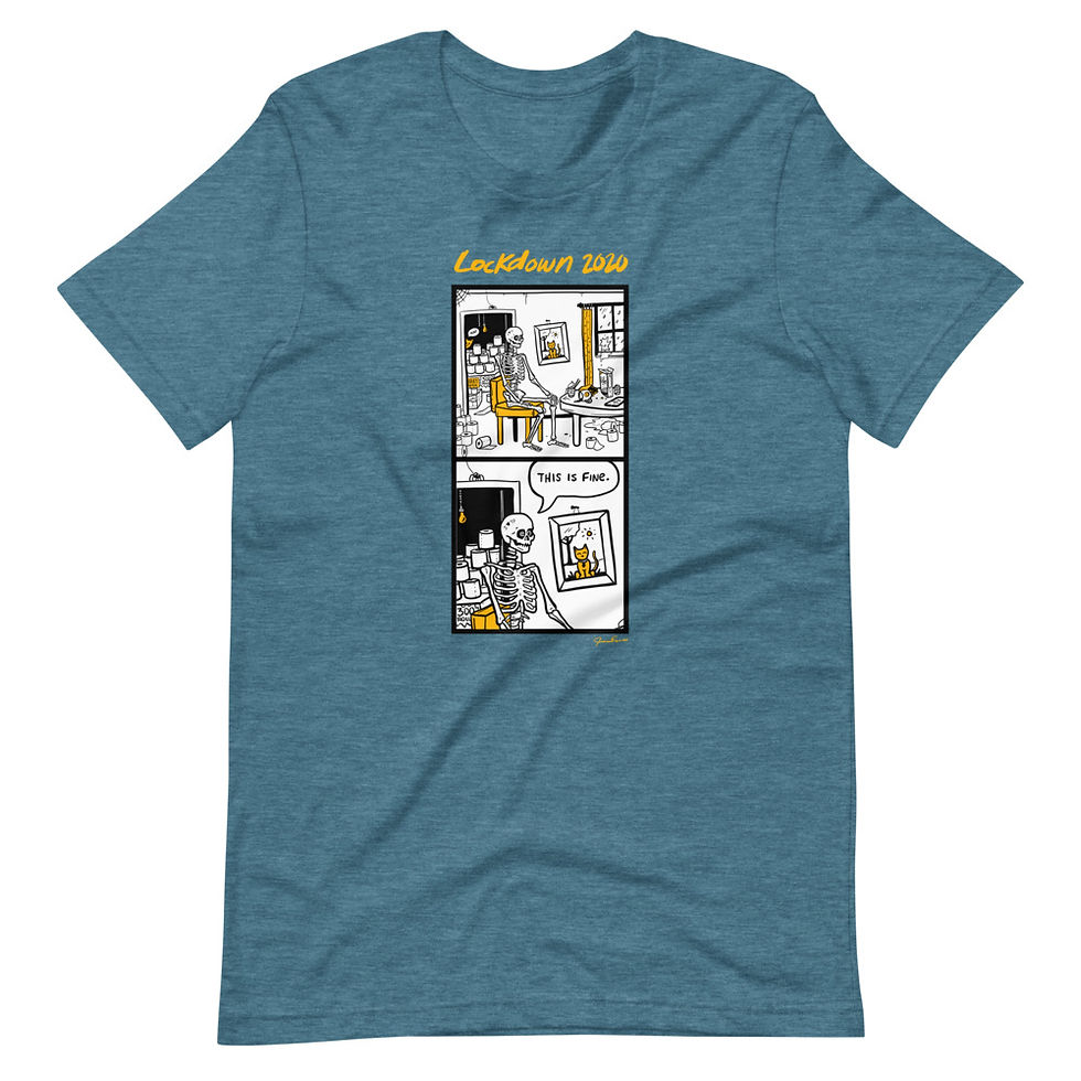 Thumbnail: Lockdown 2020 - Unisex T-Shirt