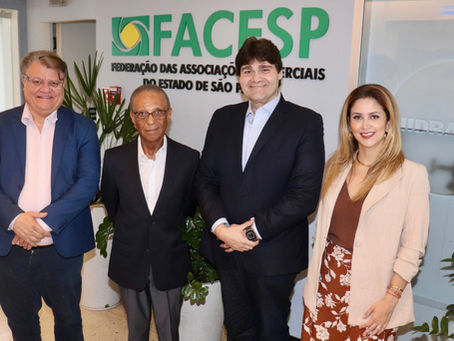CMEC ACSP/FACESP E CACB recebe equipe do SEBRAE-SP para finalização de Termo de Cooperação Técnica entre as entidades