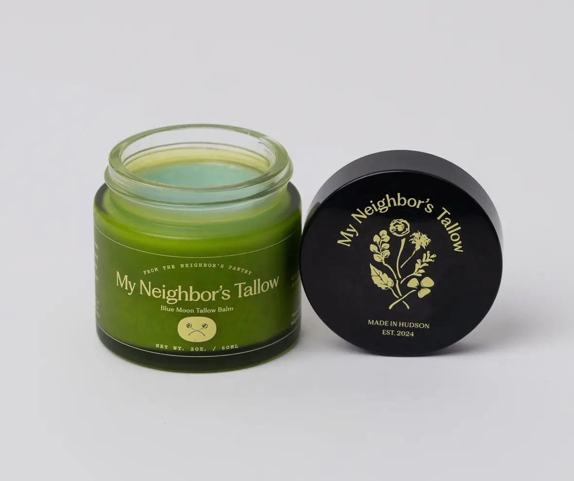 Blue tansy tallow balm