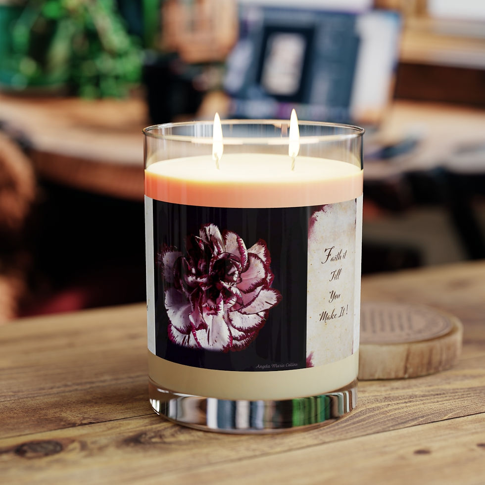 Scented Candle - Full Glass, 11oz