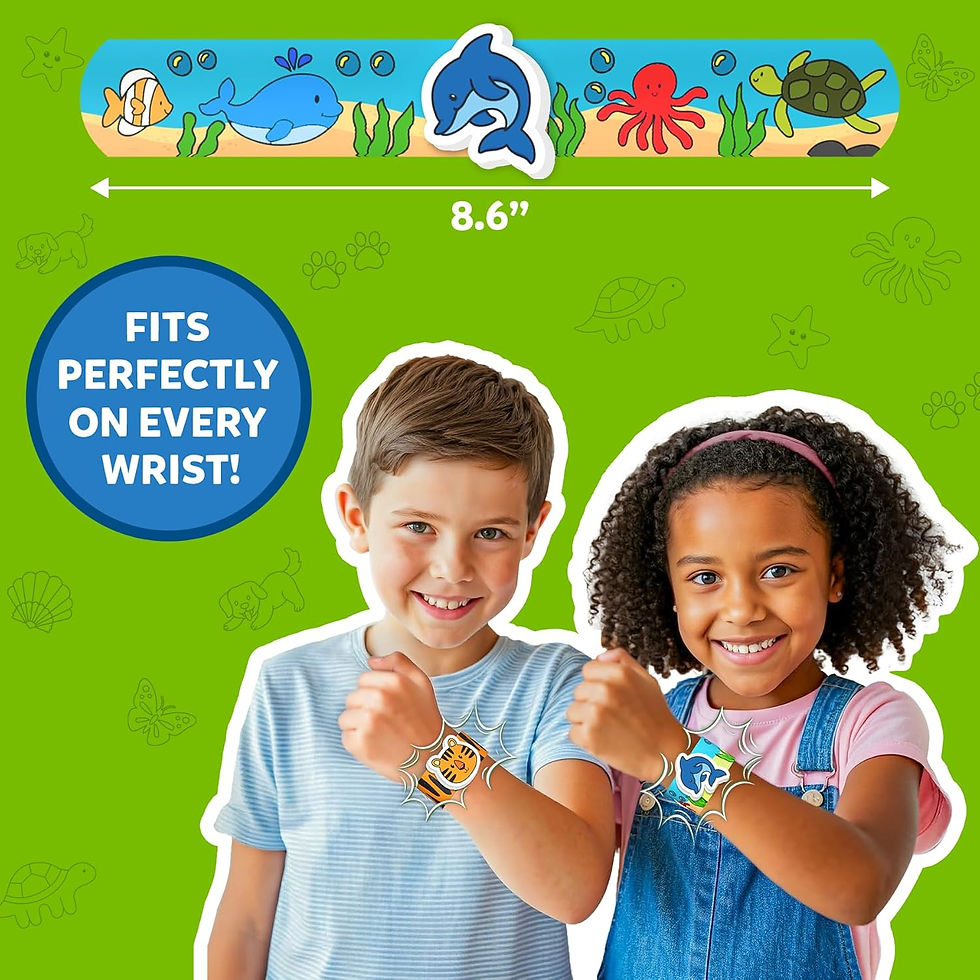 Thumbnail: Skillmatics Snap Bandz - Animal Friends