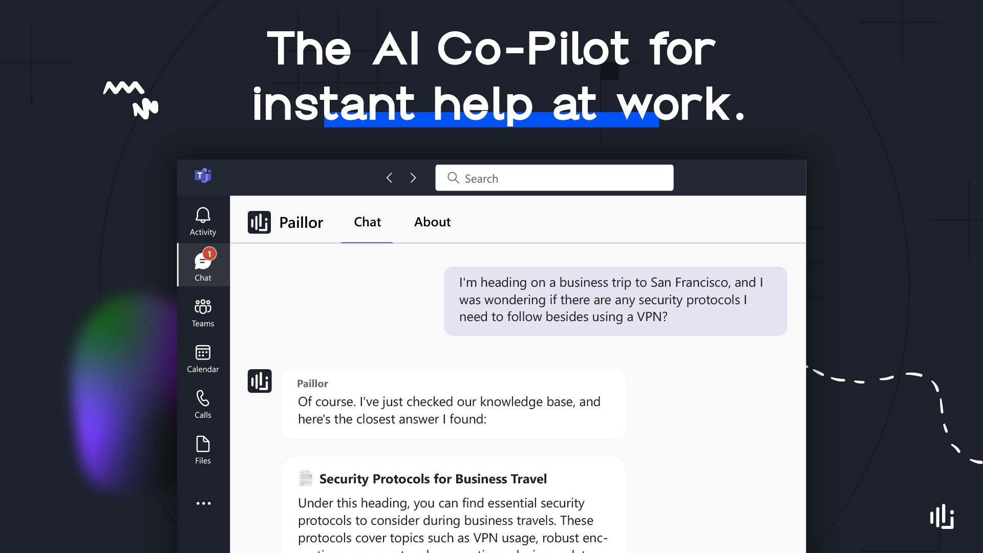 Paillor AI Co-Pilot | Empower teams with automated tasks – your copilot for streamlined productivity.