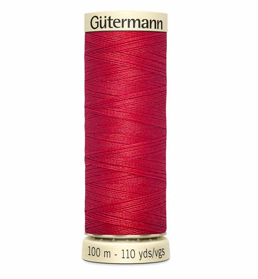 Gütermann | Fil Sew-All | 100m | #408 | Vrai rouge