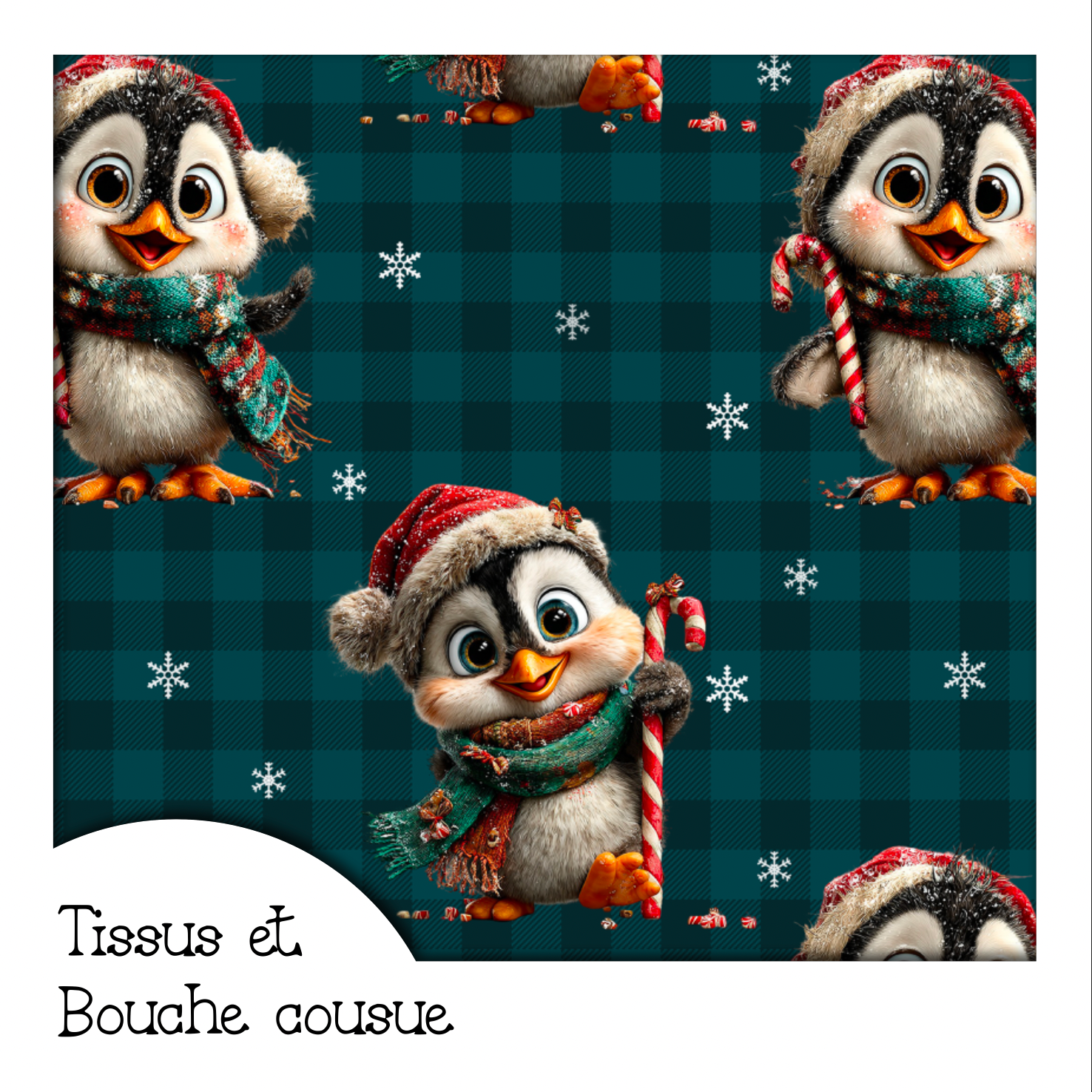 PINGOUINS-TARTAN