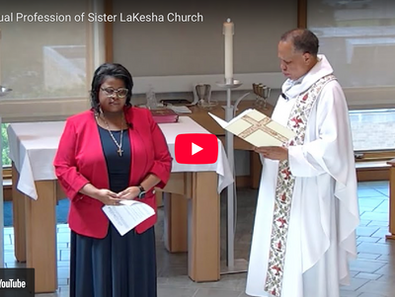 Perpetual Profession of Sister LaKesha Church