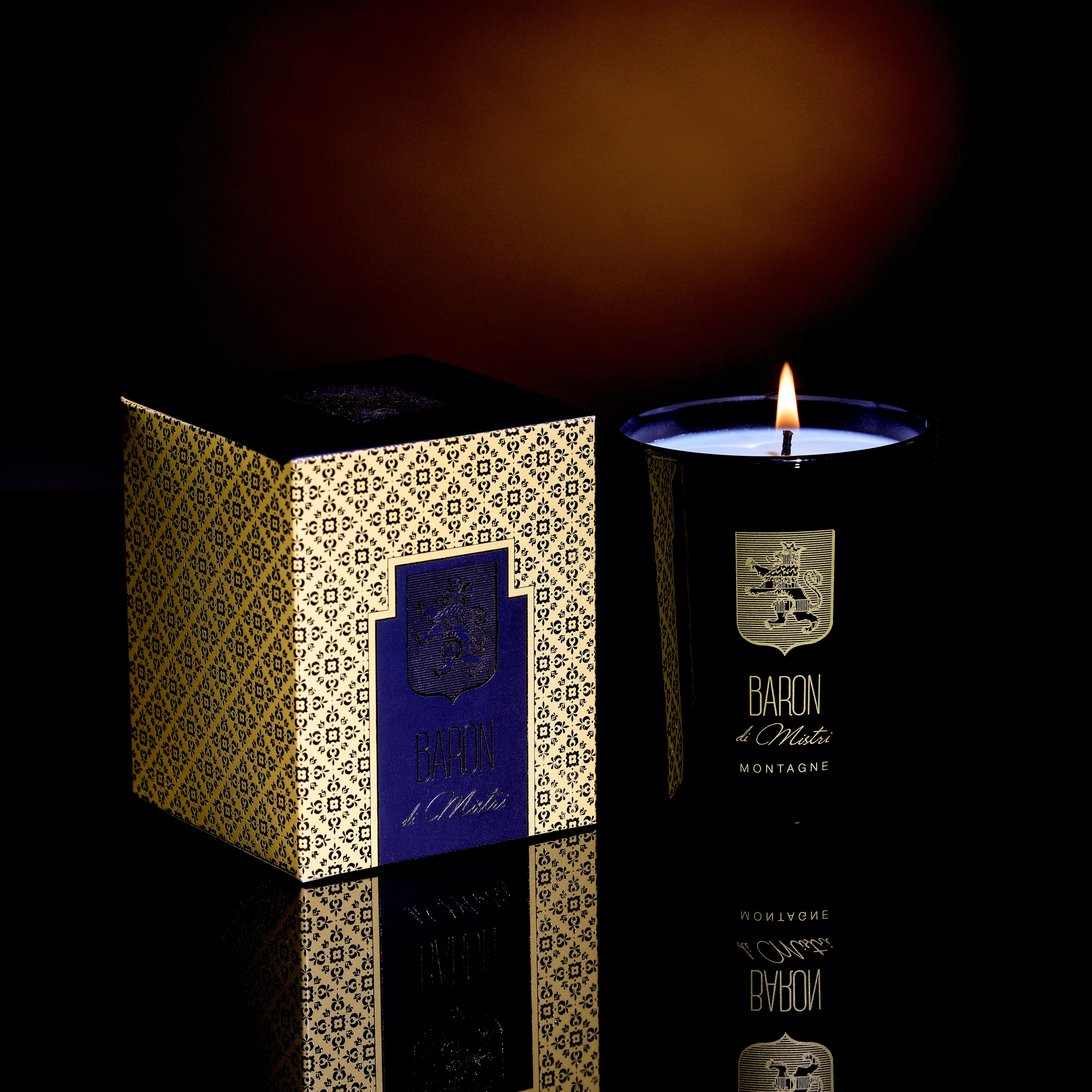 Bougie parfumée "MONTAGNE"