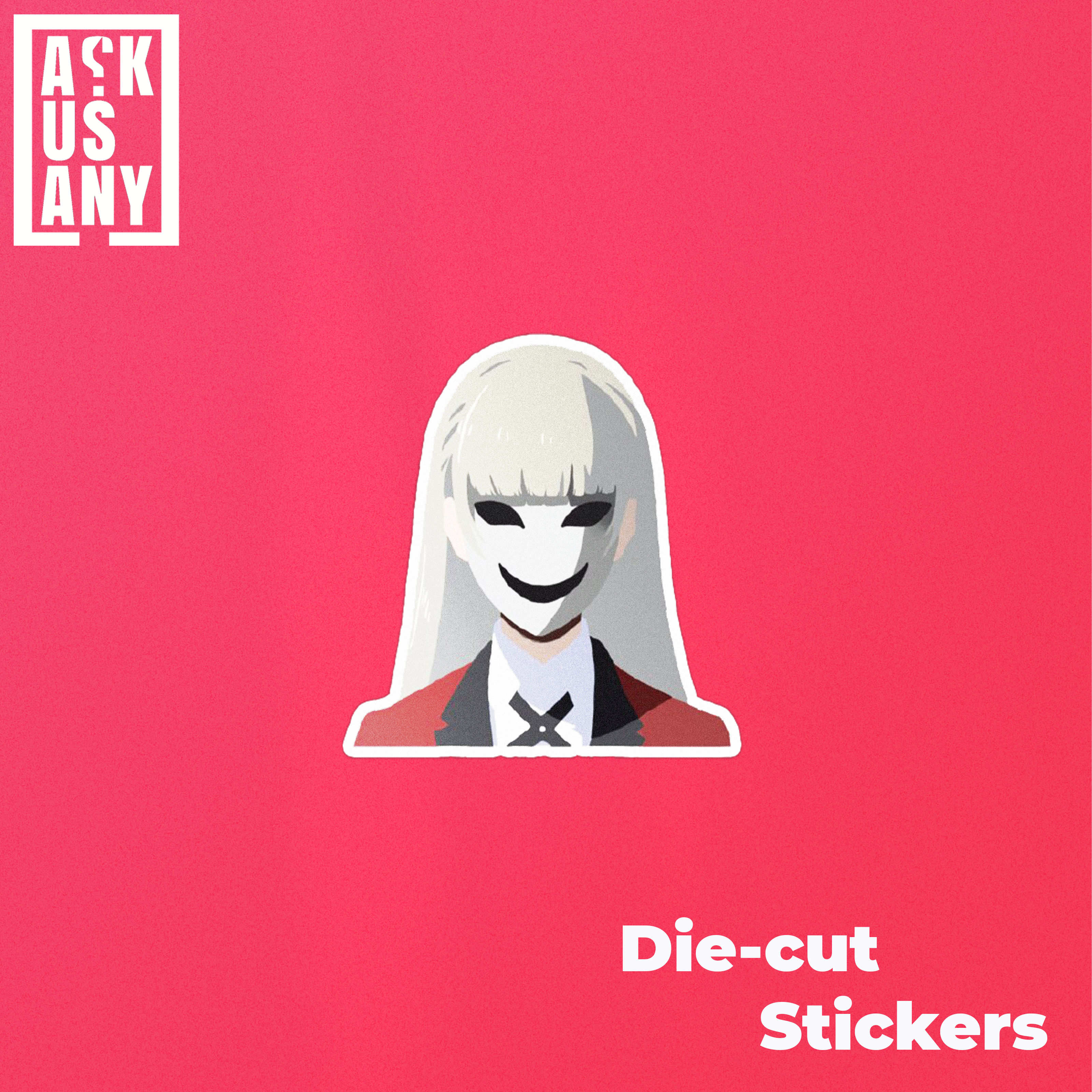 Kakegurui - Ririka Momobami - Stickers