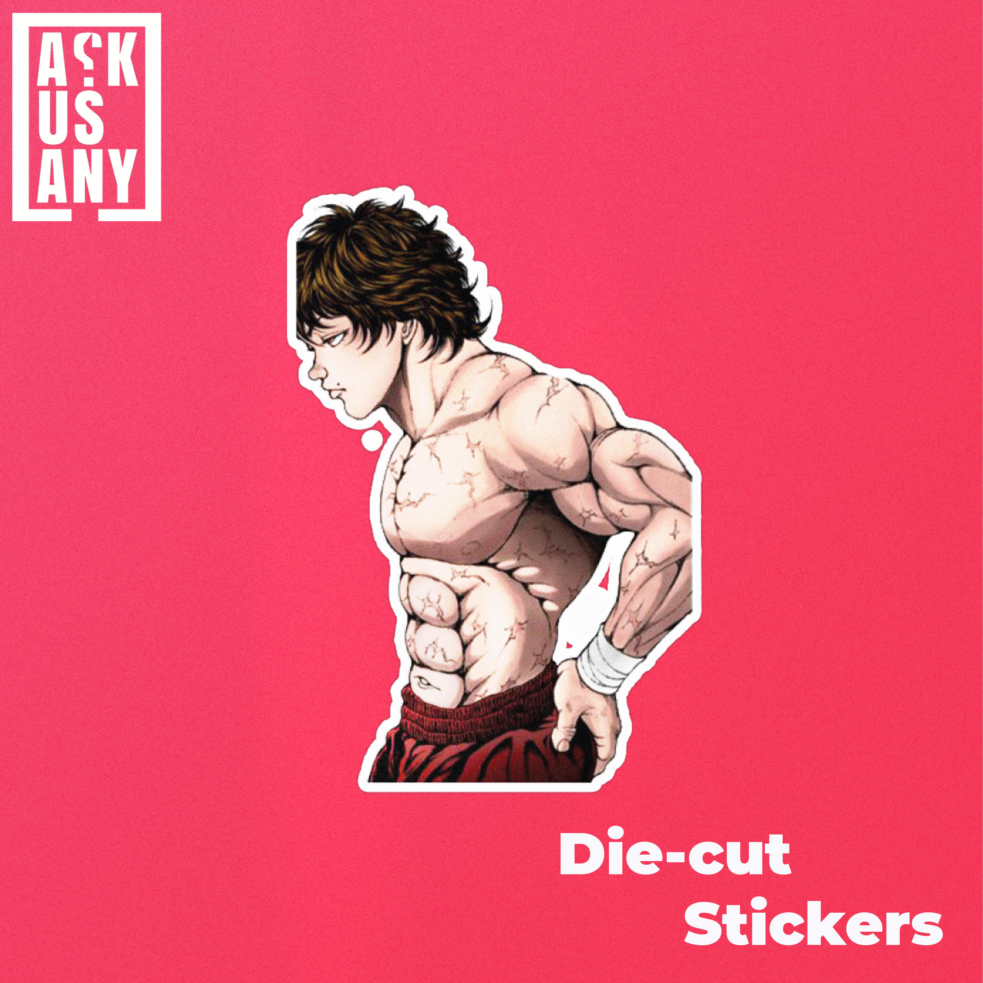 Baki Hanma - Sticker
