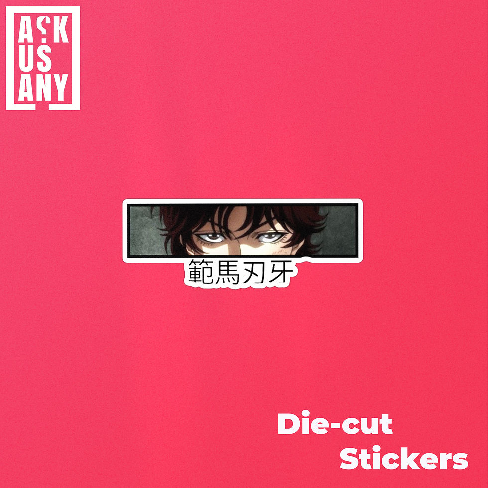 Baki Hanma - Sticker