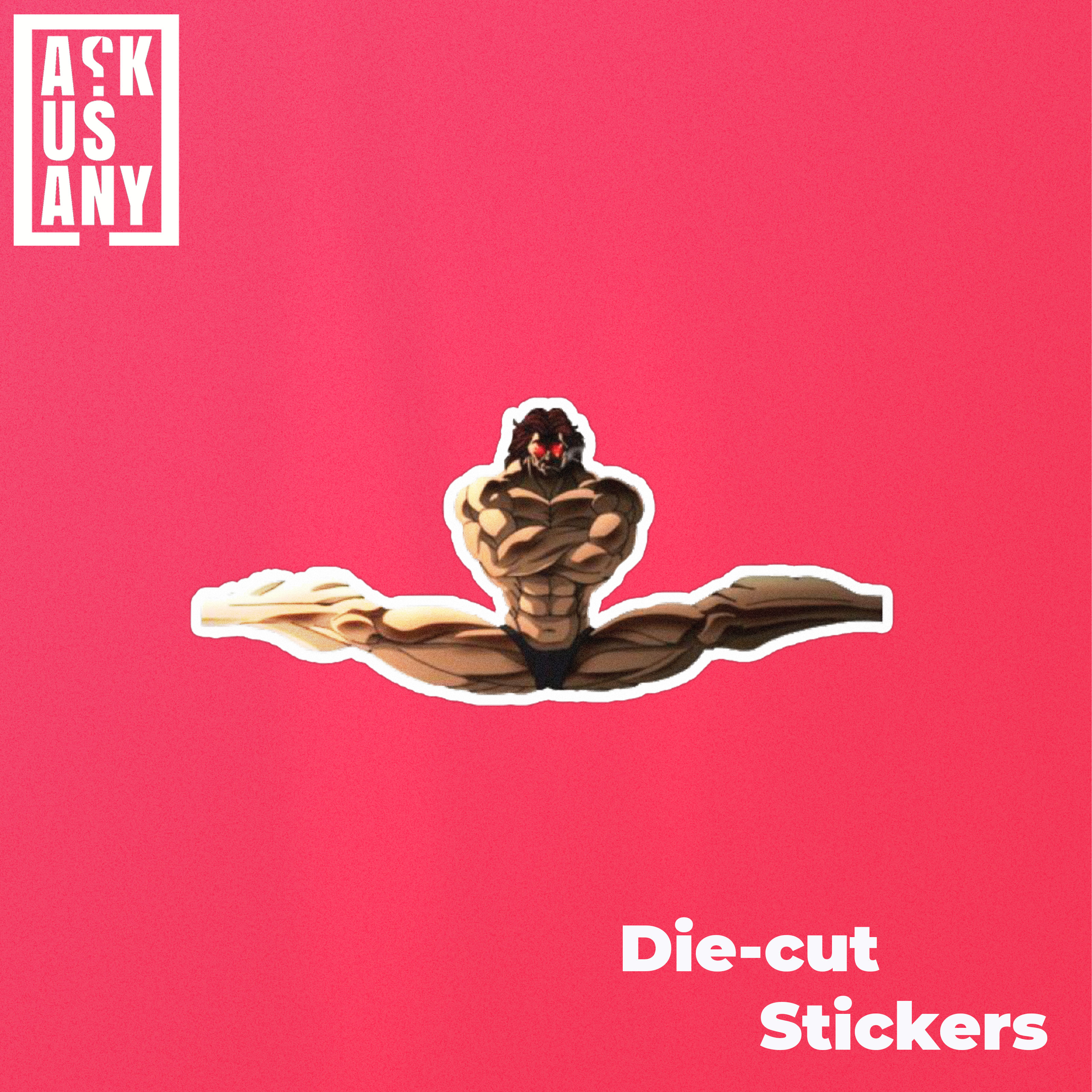 Baki - Yujiro Hanma - Sticker