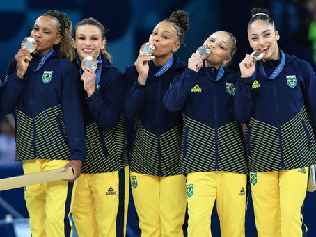 Meninas do Brasil fazem história e levam o bronze na ginástica