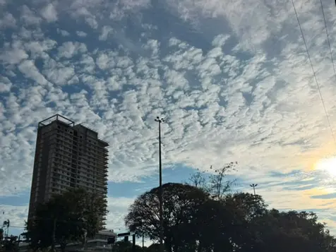 Tempo permanece chuvoso e nublado em MS nesta quarta-feira