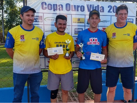 Confira o resultado final do Ouro Vida Open de Tênis 2019, em São Gabriel do Oeste