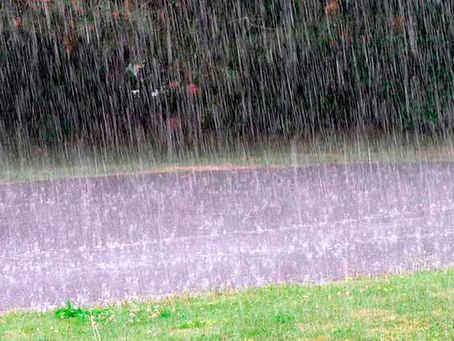 MS registrou volume de 67 milímetros em fim de semana chuvoso