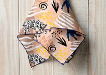 Printed Silk Scarf