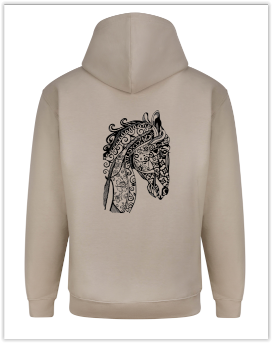 Thumbnail: Full Zipped Hoodie - Natural Stone