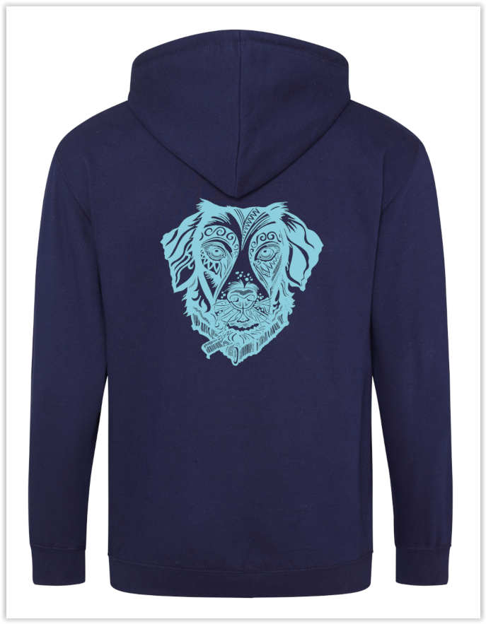 Thumbnail: Full Zipped Hoodie - Oxford Navy