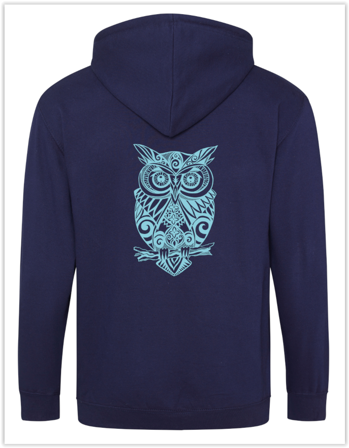 Thumbnail: Full Zipped Hoodie - Oxford Navy
