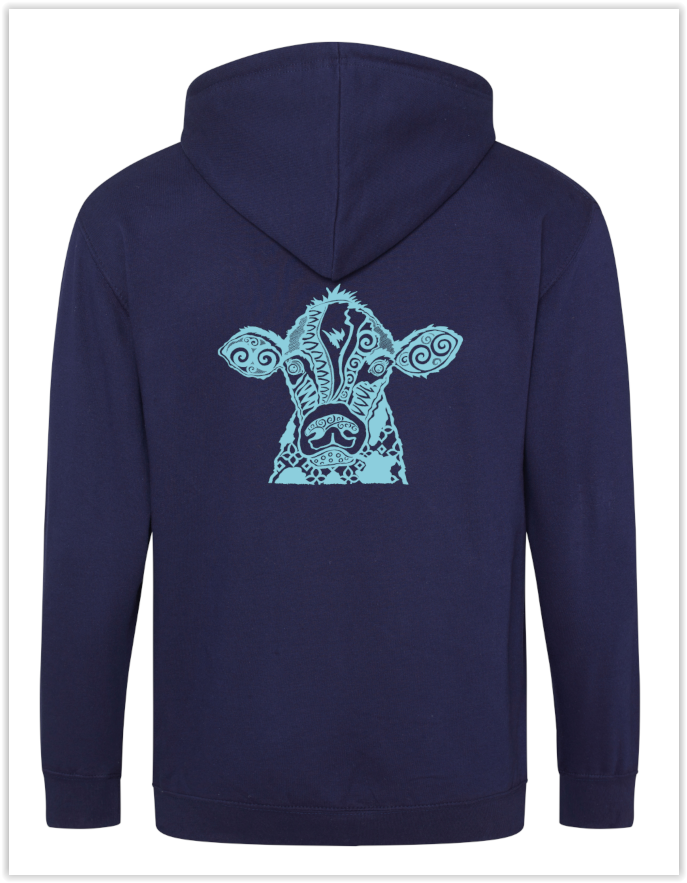 Thumbnail: Full Zipped Hoodie - Oxford Navy