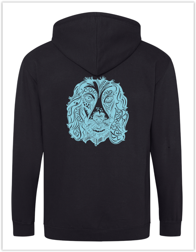 Thumbnail: Full Zipped Hoodie - Jet Black