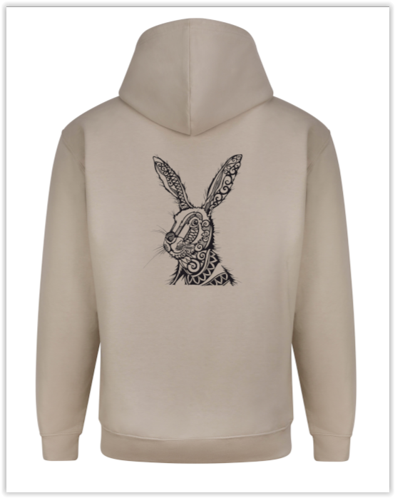 Thumbnail: Full Zipped Hoodie - Natural Stone
