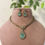 Thumbnail: Pranati - Gleaming Teardrop Necklace Set