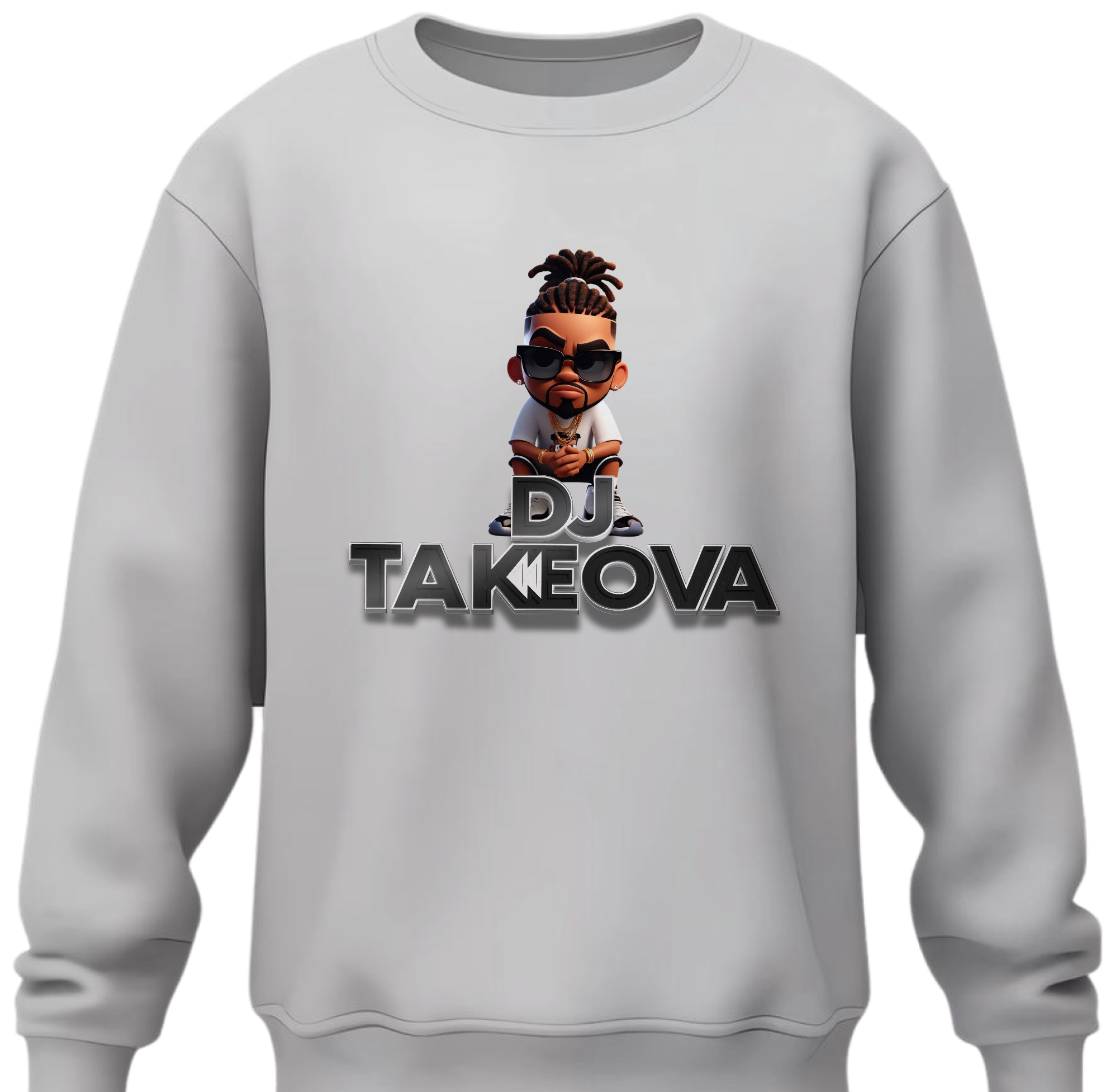 Dj Takeova Character Sweater