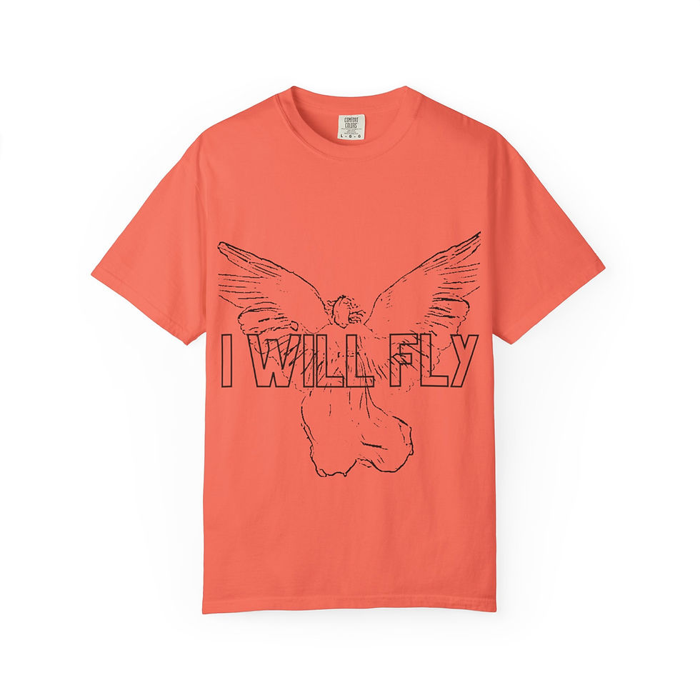 Thumbnail: I Will Fly T-shirt - Life Afterlife™