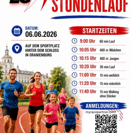 2. Oranienburger Stundenlauf