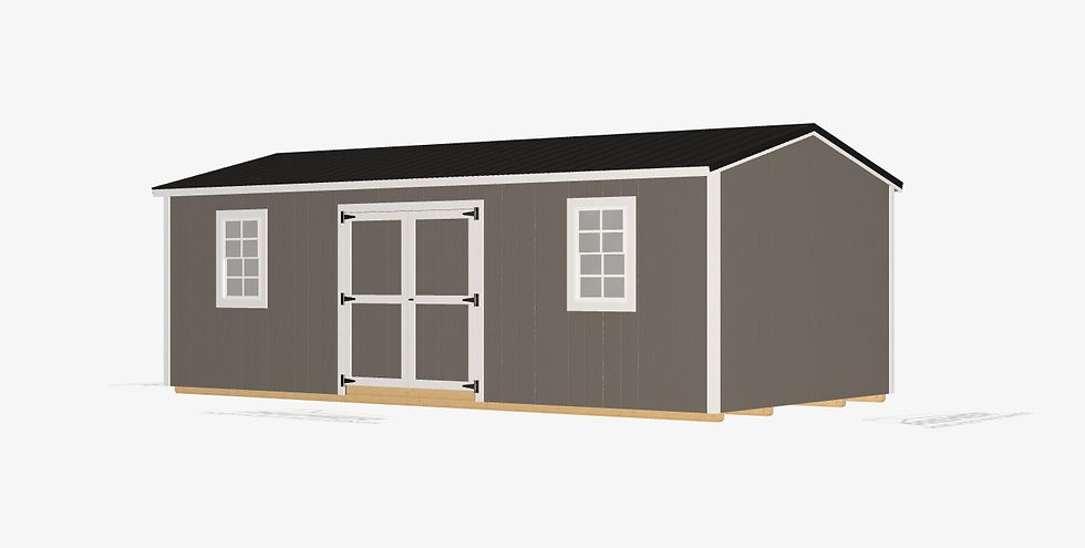 12x24 side utility shed sold in Brooklet Georgia