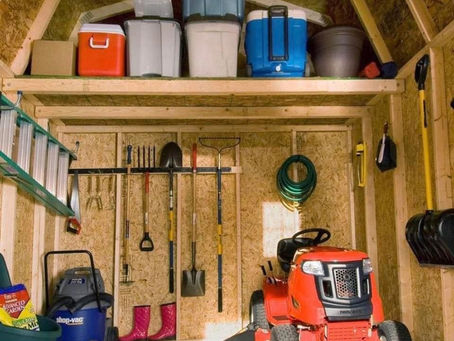 Maximizing Shed Space: Organization and Storage Tips