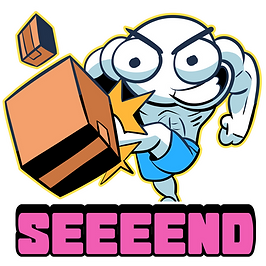 a supbox meme of broc kicking a bunch of boxes