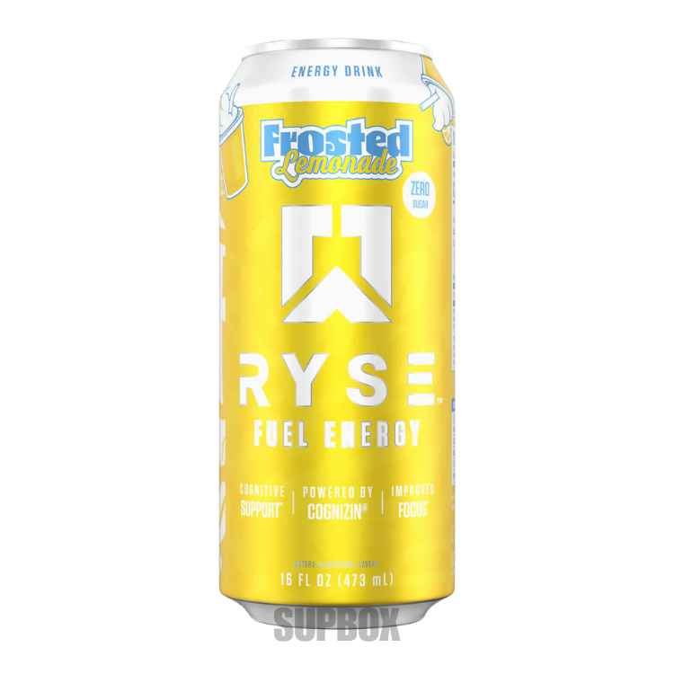 Ryse Fuel Energy Drink 473ml frosted lemonade energy drink can in Supbox selection boxes