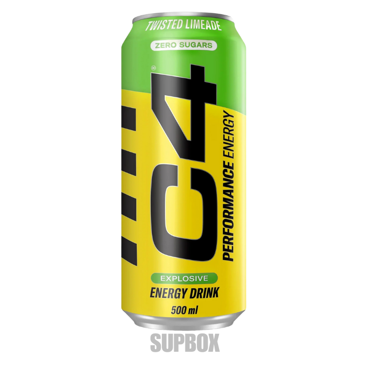 Cellucor C4 Performance Energy 500ml Twisted Limeade – performance energy drink sample from Supbox