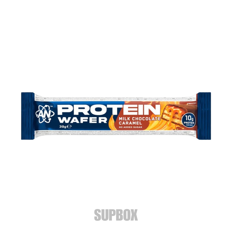 Applied Nutrition Protein Wafer 39g Milk Chocolate Caramel protein wafer bar in Supbox selection boxes