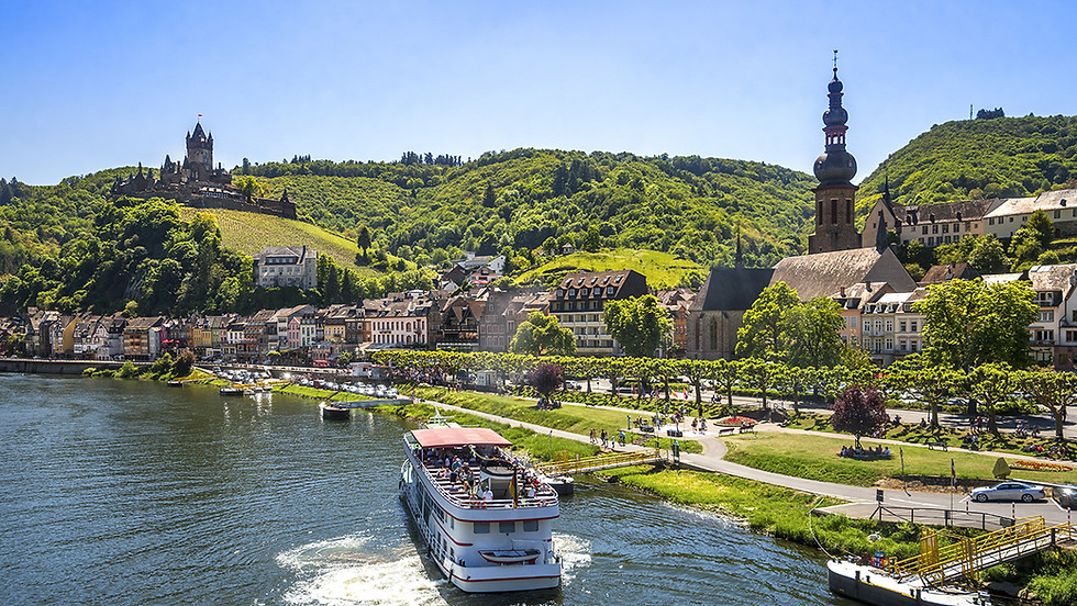 Drei-Flüsse-Fahrt auf der Lahn, Rhein & Mosel