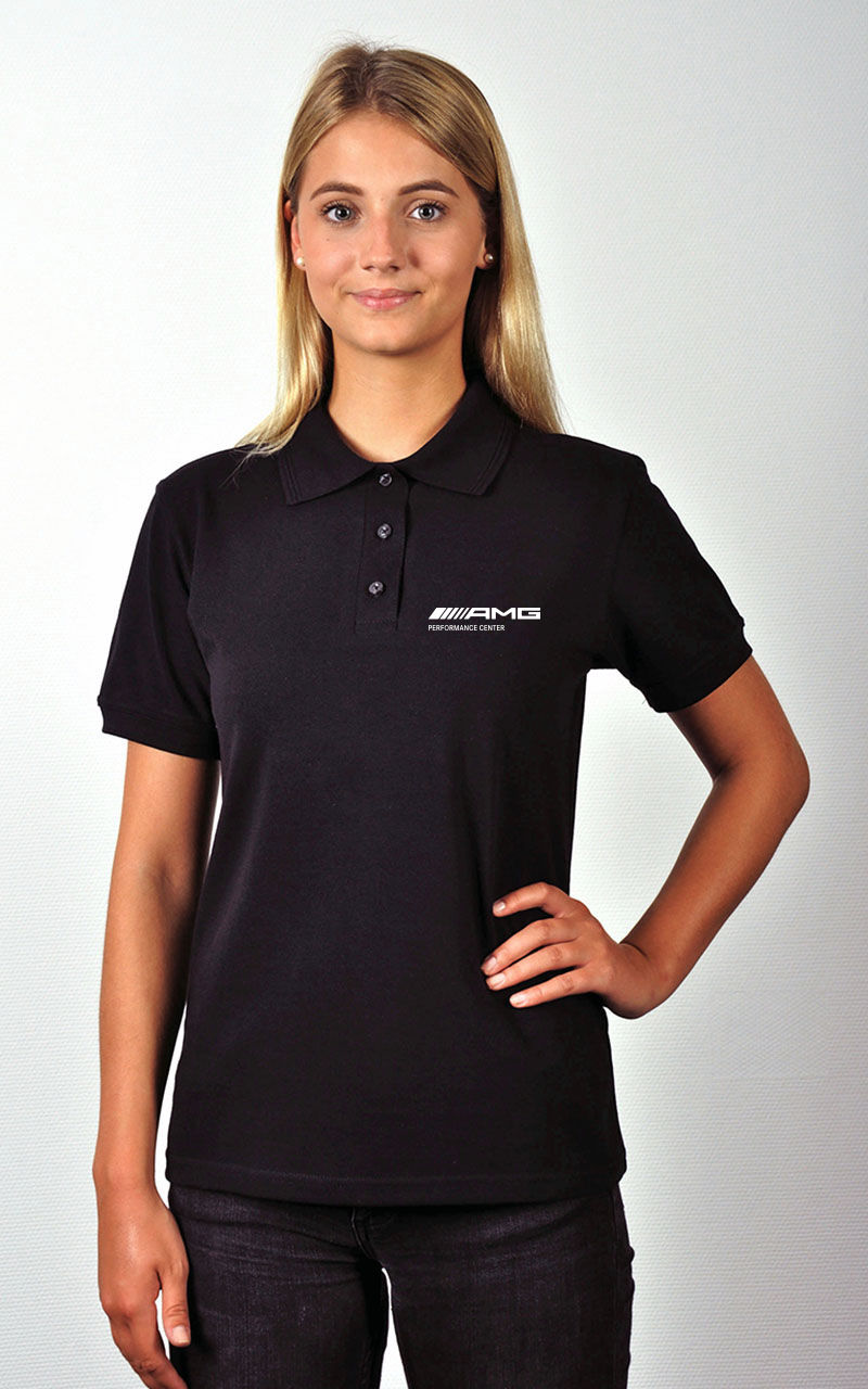 Thumbnail: AMG Short Sleeve Polo Shirt Women's