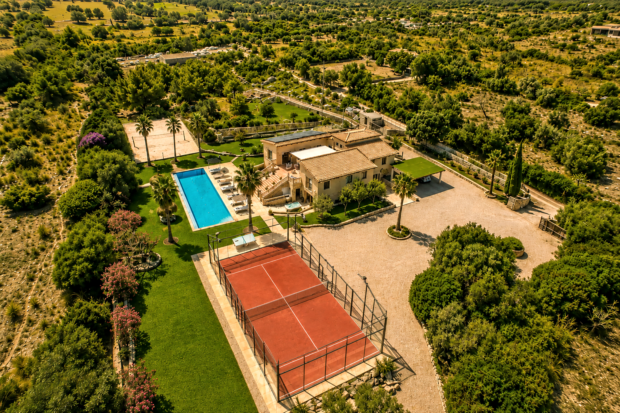 Padel Finca Mallorca