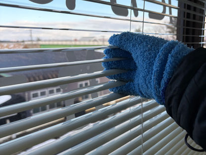 ブラインド掃除