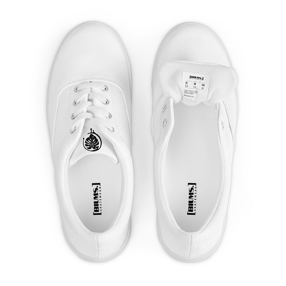 Miniature : Lace-up canvas shoes