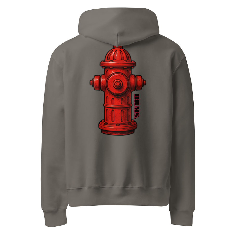 Oversized heavyweight hoodie Bella + Canvas