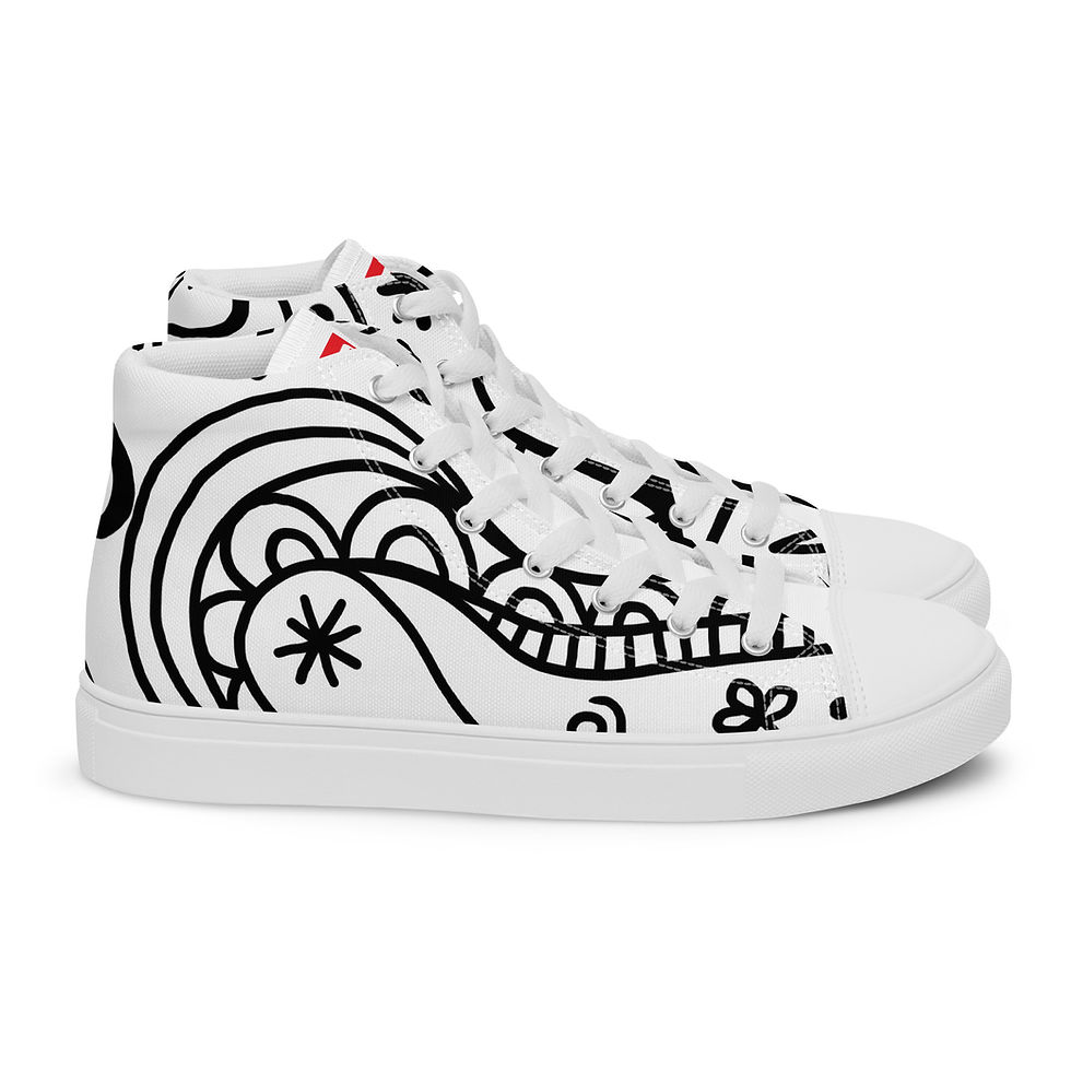 High top canvas shoes Biums